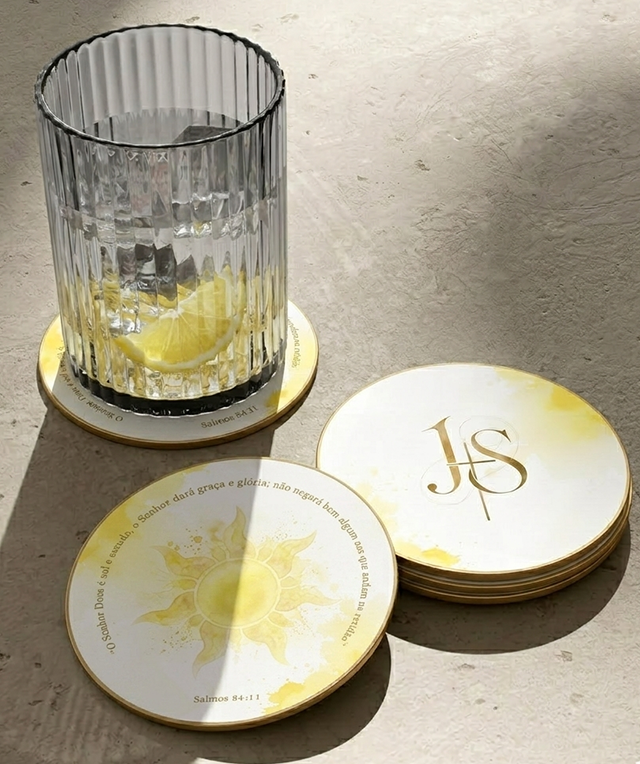J&S — porta-copos
